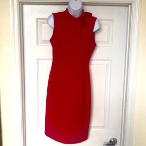 NWOT Red Calvin Klein Dress Size 6